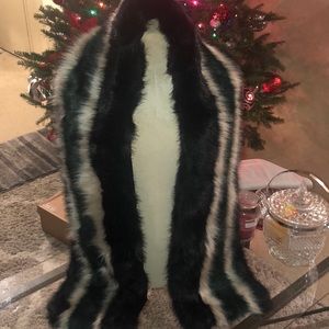 asos faux fur scarf BRAND new with tags in bag